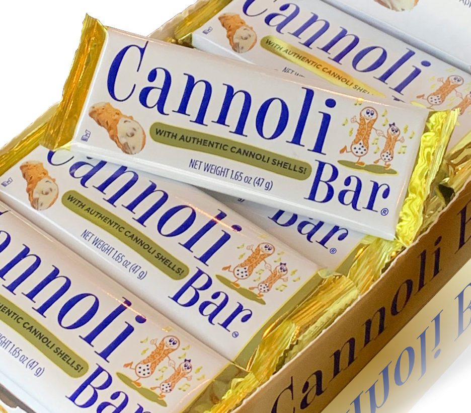 Cannoli Candy Bar