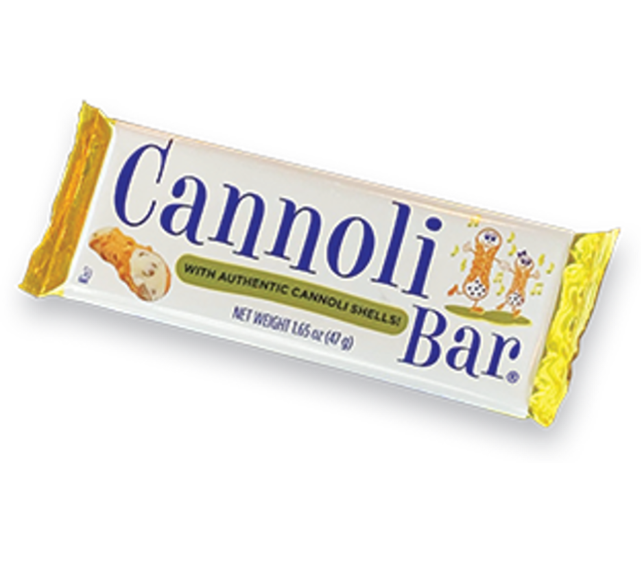 Cannoli Candy Bar